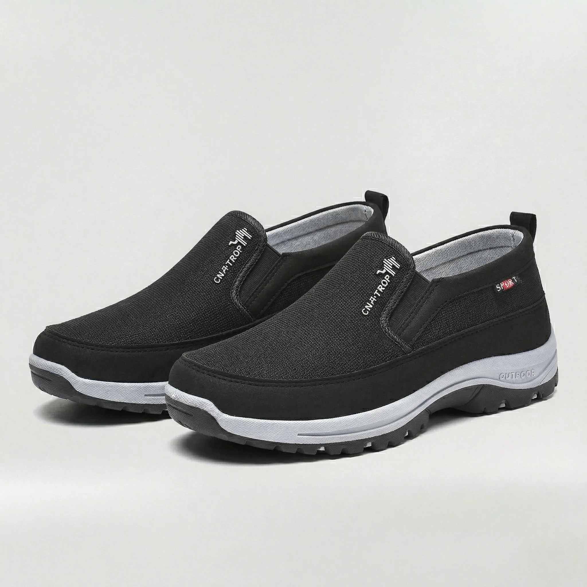 Scarpe Uomo Slip On Casual in Tessuto Traspirante con Suola Antiscivolo Outdoor - Image 4