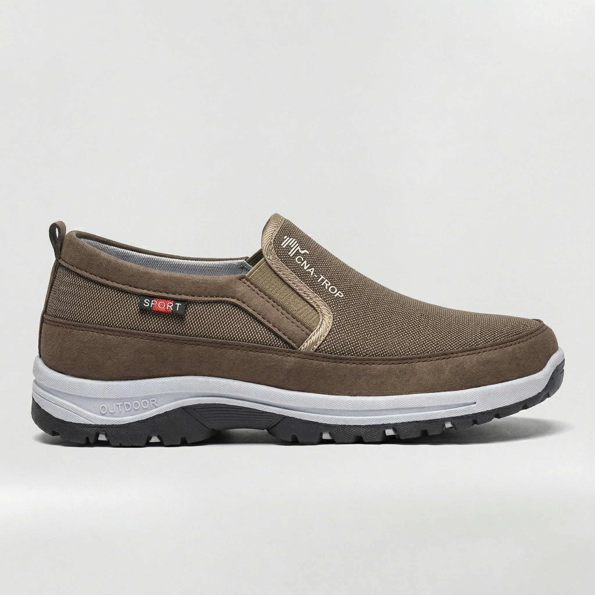 Scarpe Uomo Slip On Casual in Tessuto Traspirante con Suola Antiscivolo Outdoor - Image 5