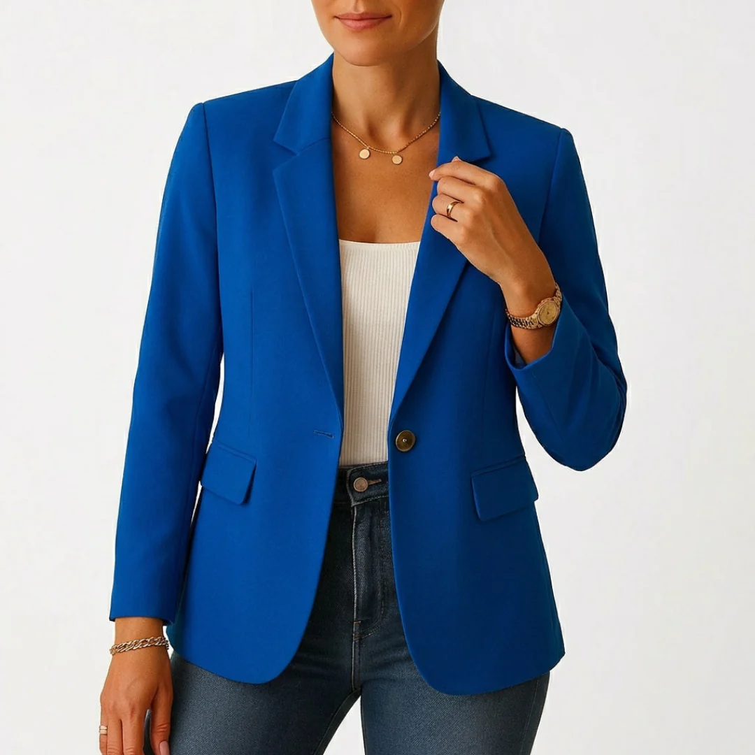 Sofia | Blazer Donna con Chiusura a Un Bottone e Risvolto Classico | Professionale - Image 6