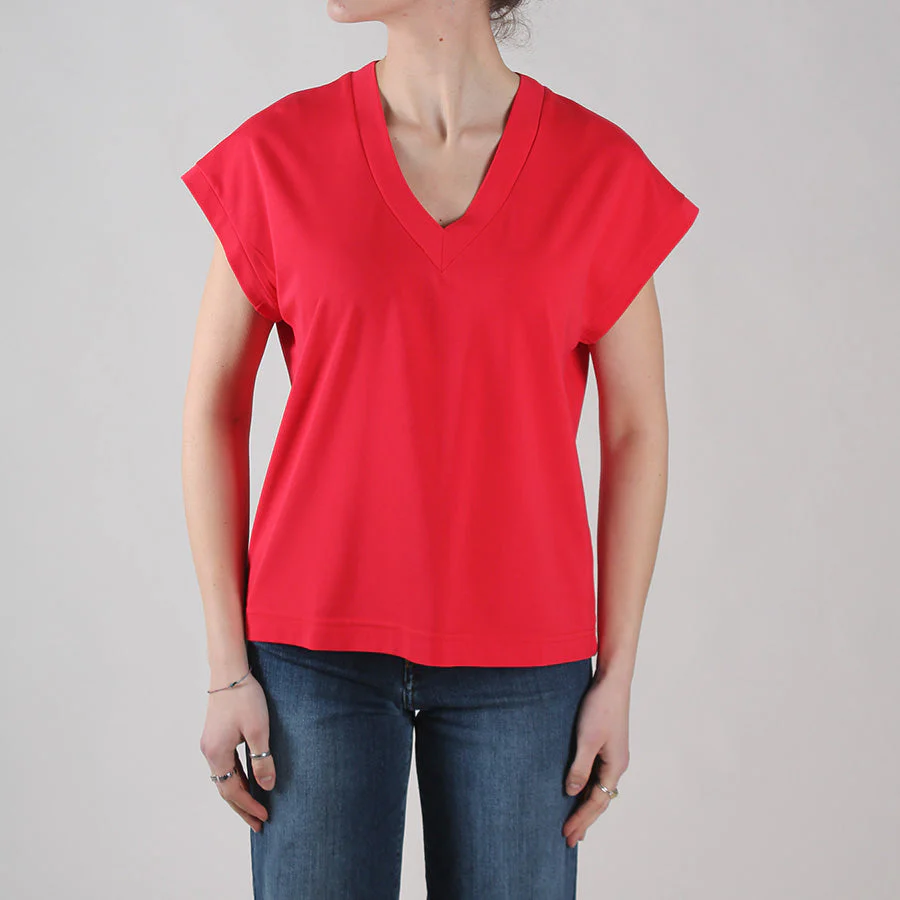 T-shirt Anna con Scollo a V