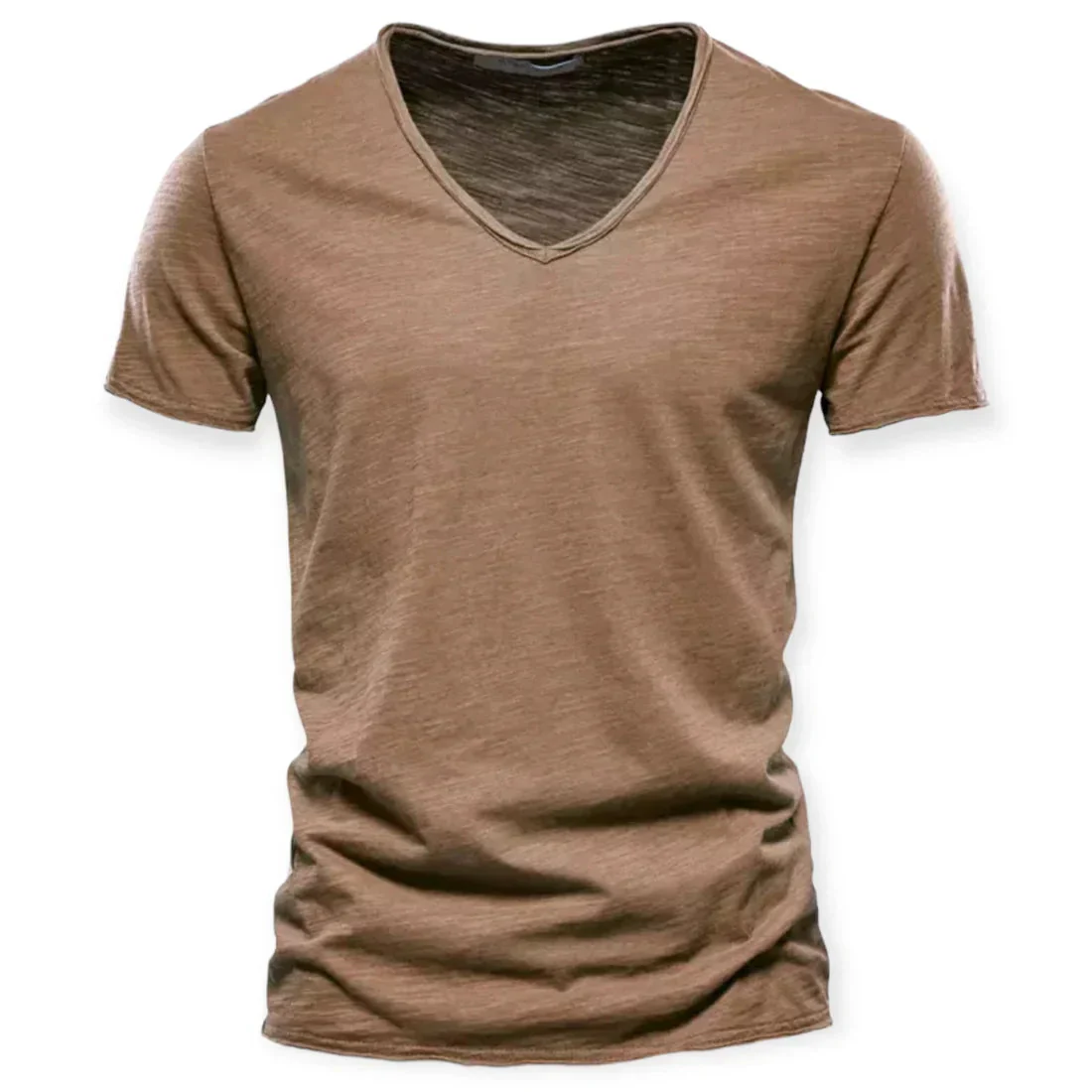 T-shirt da uomo con scollo a V - Image 4